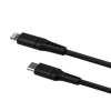 Fixed | Liquid Silicone Cable USB-C/Lightning, 1.2m | FIXDLS-CL12-BK