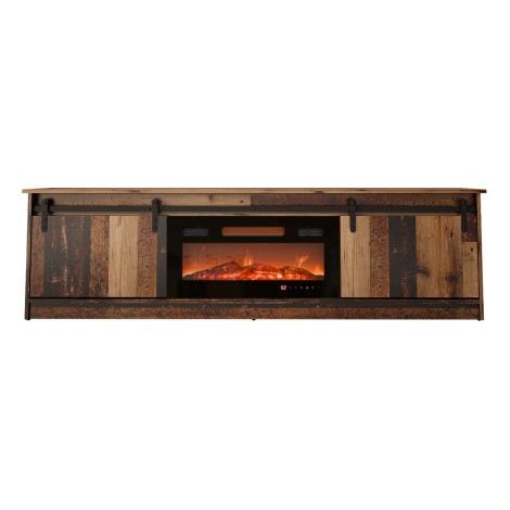 RTV GRANERO + fireplace cabinet 200x56.7x35 old wood