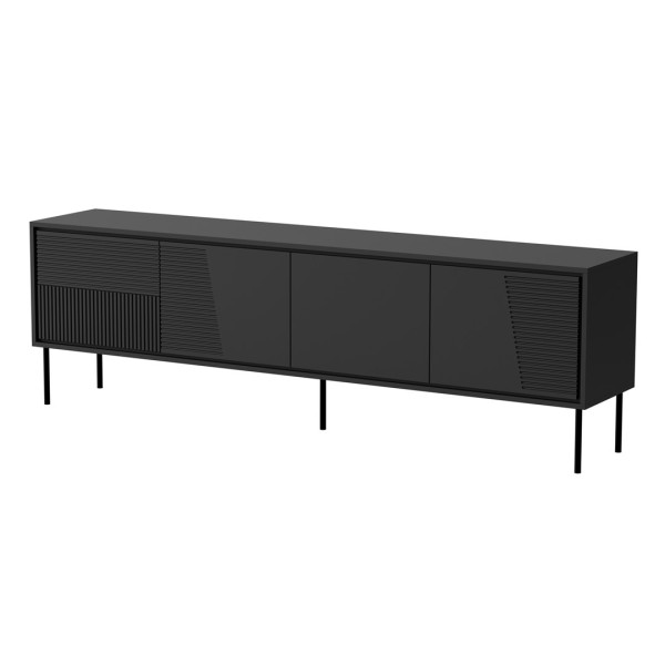 RTV cabinet ABI 4D 200x38x62 black ...