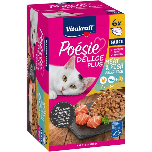 VITAKRAFT POESIE DELICE PLUS Chicken and ...