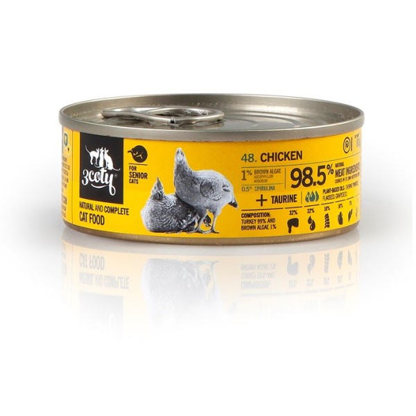 3Coty CHICKEN with Spirulina for Senior ...