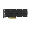 Synology | M2D20 | Dual-slot M.2 NCMe PCIe SSD adapter card for cashe acceleration GT/s | PCIe 3.0 x8