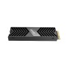 SSD|LEXAR|1TB|Heatsink M.2|PCIe Gen4|NVMe|Write speed 6300 MBytes/sec|Read speed 7500 MBytes/sec|10mm|MTBF 1500000 hours|LNM800P001T-RN8NG