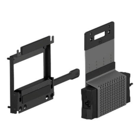 Dell | OptiPlex Micro and Thin Client VESA Mount w/Adapter Bracket | Black