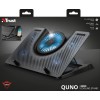 Trust GXT 1125 Quno Notebook stand Black 43.2 cm (17")