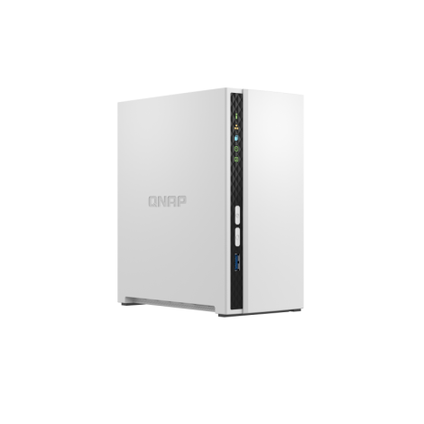 QNAP | 2-Bay ARM | TS-233 | Up to 2 SATA 6Gb/s, 3Gb/s | ARM 4-core | Cortex-A55 | Processor frequency 2.0 GHz | 2 GB | N/A