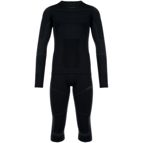 Bielizna męska VIKING Gary 3/4 Set Bamboo roz. L czarna