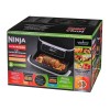 Ninja AF550EU fryer Double 6.6 L Stand-alone 2470 W Hot air fryer Black, Silver