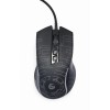 MOUSE USB OPTICAL GAMING/BLACK MUSG-RGB-01 GEMBIRD