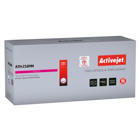 Activejet ATH-216MN Toner (replacement for HP 216A W2413A; Supreme; 850 pages; red) with chip