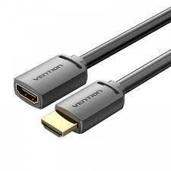 CABLE HDMI MALE/FEMALE 4K/0.5M BLACK AHCBD ...
