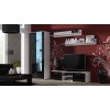 Cama display cabinet SOHO S6 2D2S white/black gloss