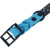 KERBL Lima Dog Collar - Blue-Black - 45-55 cm