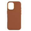 Fixed MagLeather | Back cover | Apple | iPhone 16 | Leather | Brown