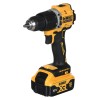 DeWALT DCD100YP2T-QW drill 1650 RPM 1.09 kg Black, Yellow