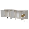 Cama INSERTO 3D1W chest of drawers 190x40x80 cashmere + LED