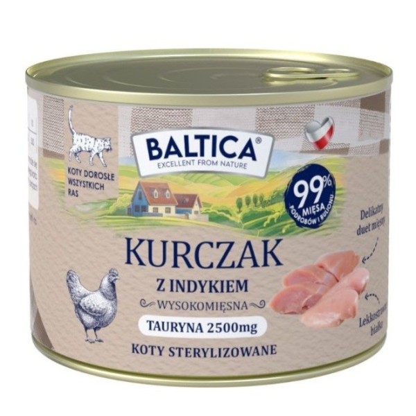 BALTICA SMAKI REGIONÓW Kot dorosły Kurczak ...