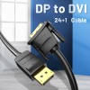 CABLE DP TO DVI 2M/HAFBH VENTION
