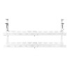 Maclean under-desk cable organizer, max. load 5kg, max. 728mm, 2 levels, white, MC-102 W
