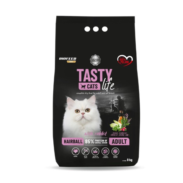 BIOFEED Tasty Cats Life Hairball Rabbit ...