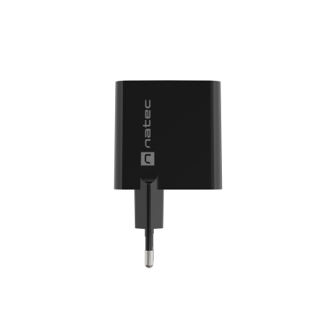 Natec Ribera USB Charger, 1x USB-A, 1x USB-C, 45 W | NUC-2143