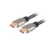 Lanberg CA-HDMI-30CU-0010-BK cable HDMI 1m HDMI Typu A (Standard) 8K  60Hz