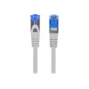 LANBERG PATCHCORD S/FTP CAT.6A 10M GRAY LSZH