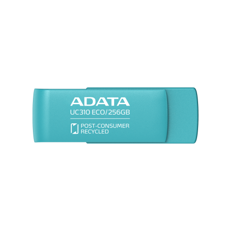 ADATA | USB Flash Drive | UC310 ECO | 256 GB | USB 3.2 Gen1 | Green