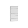 Topeshop K6 BIEL chest of drawers