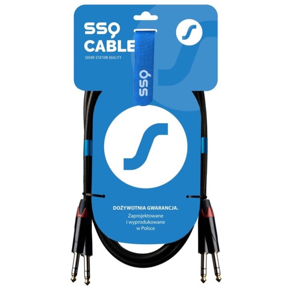 SSQ JSJS3 SS-1458 Cable 2x Jack ...