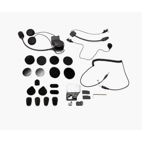 Sena SC-A0318 Universal helmet clip kit with speakers Black