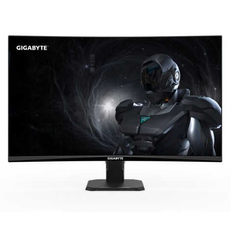 GIGABYTE GS27FC2 27" FHD Curved Gaming Monitor - 1920 x 1080, 240Hz, 1, 350 cd/m², HDR Ready, HDMI 2.0, Displayport 1.4