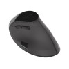 Natec | Vertical Mouse | Euphonie | Wireless | Bluetooth/USB Nano Receiver | Black