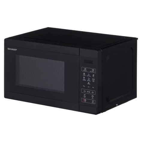 Sharp YC-MS02E-B microwave Countertop Solo microwave 20 L 800 W Black