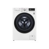 LG | Washing Machine With Dryer | F2DV5S7S1E | Energy efficiency class D | Front loading | Washing capacity 7 kg | 1200 RPM | Depth 46 cm | Width 60 cm | Display | LED | Drying system | Drying capacity 5 kg | Steam function | Direct drive | Wi-Fi | White