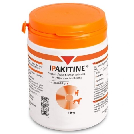 Vetoquinol IPAKITINE suplement wspomaga funkcję nerek u psów i kotów 180g