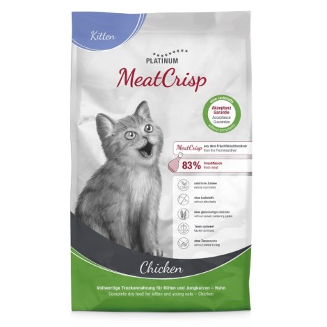 PLATINUM MeatCrisp Kitten Chicken - dry cat food - 3kg