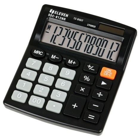 Eleven office calculator SDC-812NR