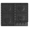 Gorenje | Hob | G642AB | Gas | Number of burners/cooking zones 4 | Rotary knobs | Black