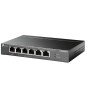 Switch|TP-LINK|TL-SG1006PP|Desktop/pedestal|6x10Base-T / 100Base-TX / 1000Base-T|PoE+ ports 4|TL-SG1006PP
