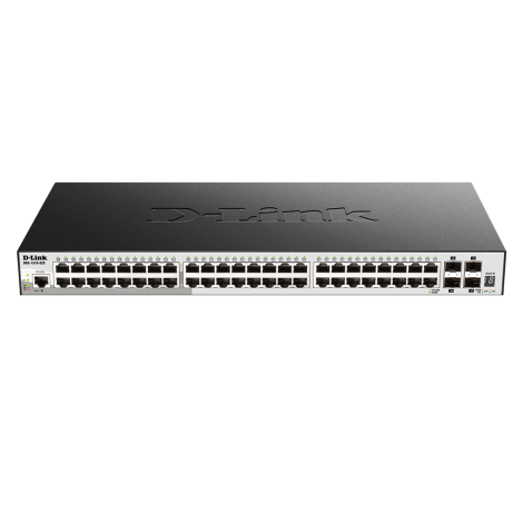 D-Link | Stackable Smart Managed Switch with 10G Uplinks | DGS-1510-52X/E | Managed L2 | Rackmountable | Gigabit Ethernet (copper) ports quantity 48