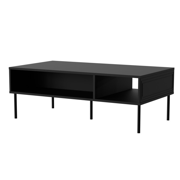 Stolik/ława PALAZZO BIS 110x60x40 czarny mat