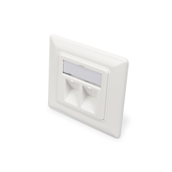 Digitus | Wallplate for Keystone Modules, ...