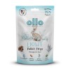 OLLO Air-Dried Light Rabbit strips - dog treat - 80g