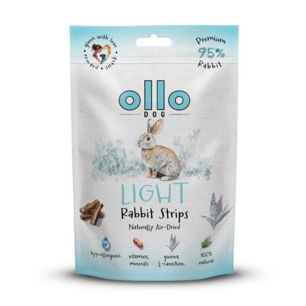OLLO Air-Dried Light Rabbit strips - ...