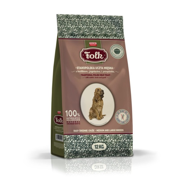 FOLK Staropolska uczta mięsna z królikiem, ...