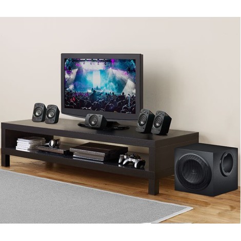 Logitech Surround Sound Speakers Z906 500 W Black 5.1 channels.