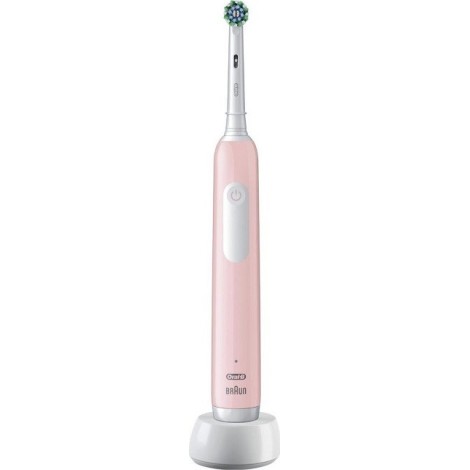 Oral-B | Electric Toothbrush | Pro Series 1 Cross Action | Rechargeable | For adults | Number of brush heads included 1 | Number of teeth brushing modes 3 | Pink