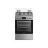 Whirlpool Cooker | W6G8LCSWX | Hob type Gas | Oven type Electric | Stainless Steel | Width 60 cm | Depth 60 cm | 72 L