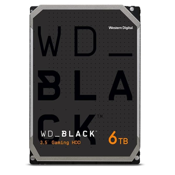 HDD|WESTERN DIGITAL|Black|6TB|SATA|128 MB|7200 rpm|3, 5